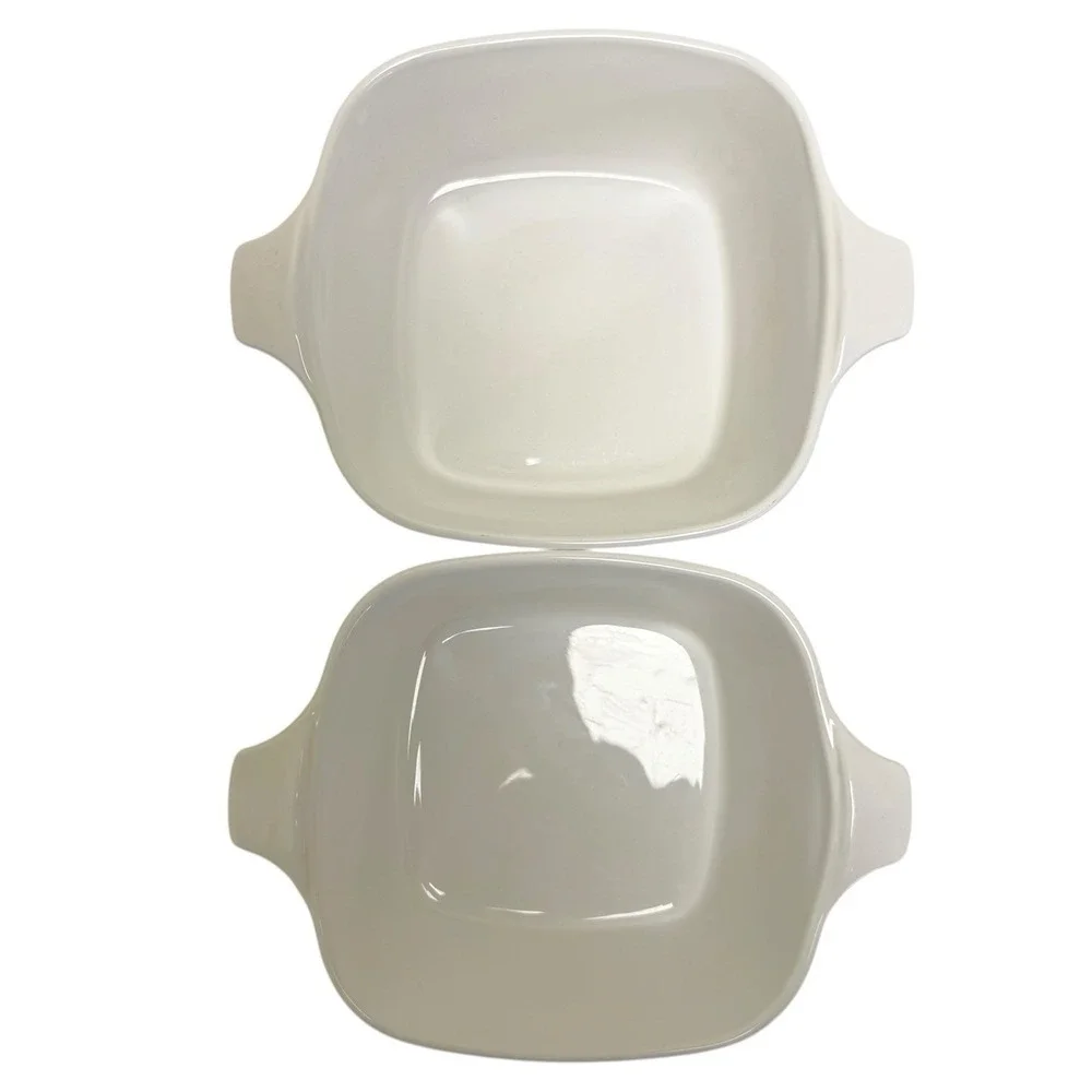 Vintage 80s-90s Corning Ware Floral P-43-B 700mL Casserole Dish Lot‎ Of 2